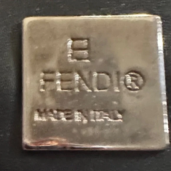 Fendi Black zucca fold over wallet - Picture 13 of 15